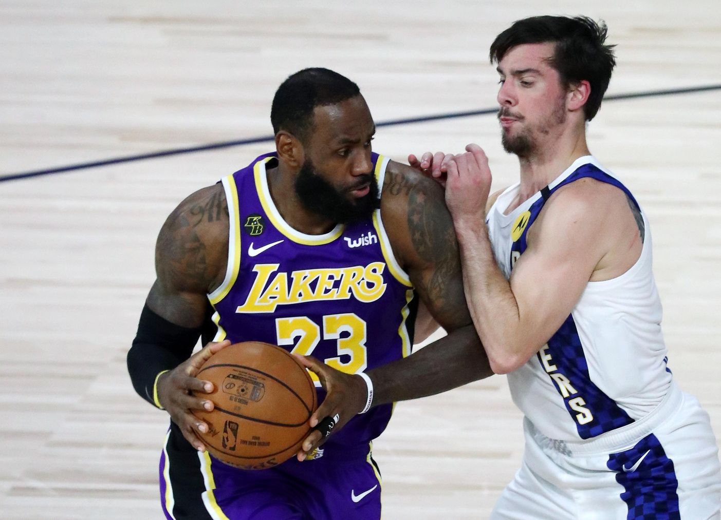 LeBron James TJ McConnell