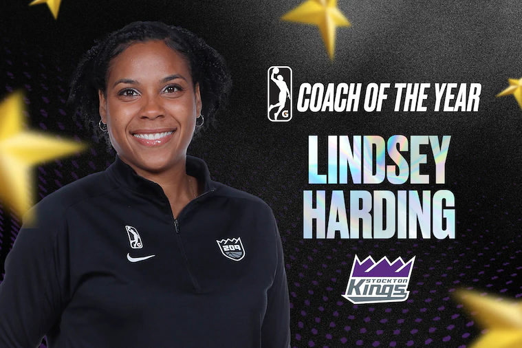 Lindsey Harding, coach de l'année en G-League