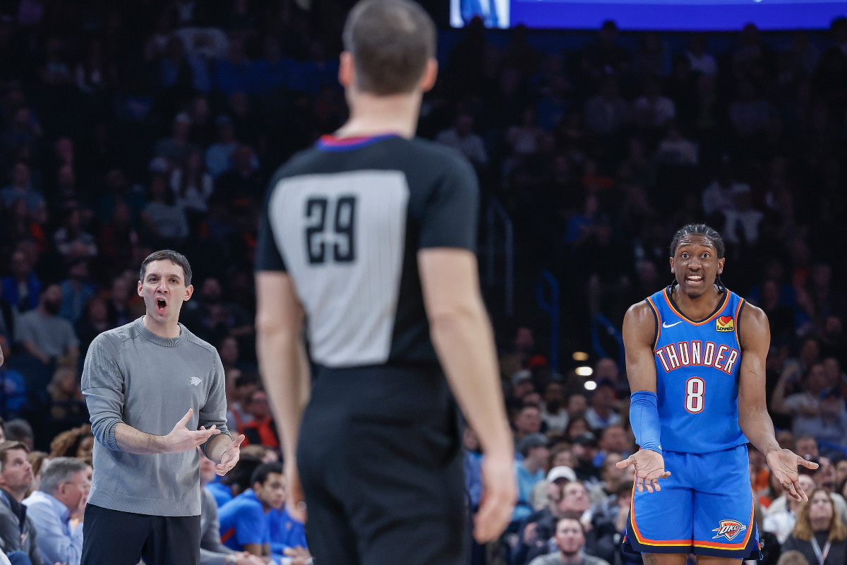 Mark Daigneault avec le Thunder