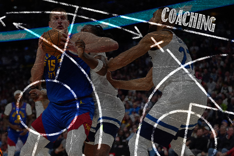 Nikola Jokic face aux Wolves de Rudy Gobert