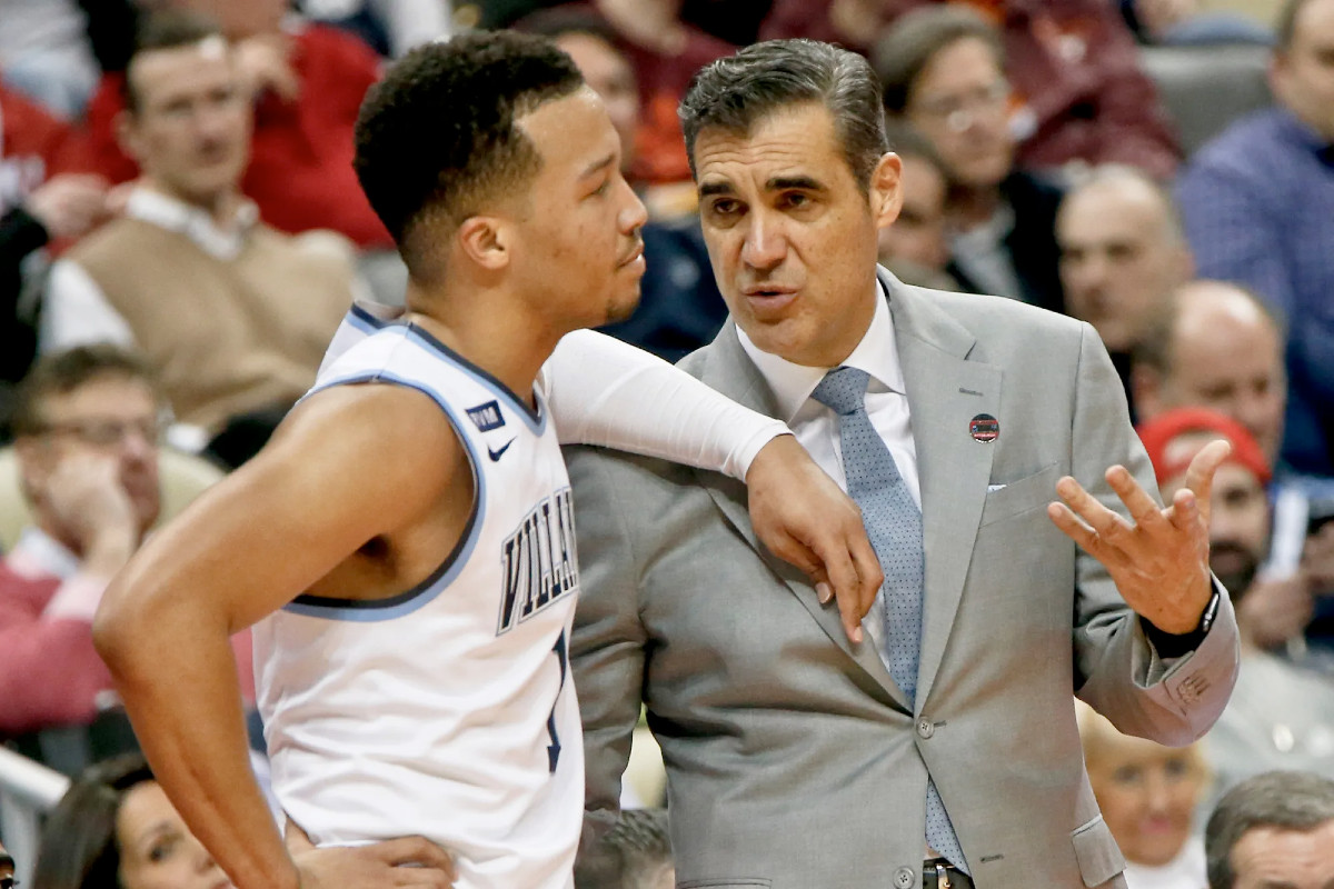 Jay Wright et Jalen Brunson