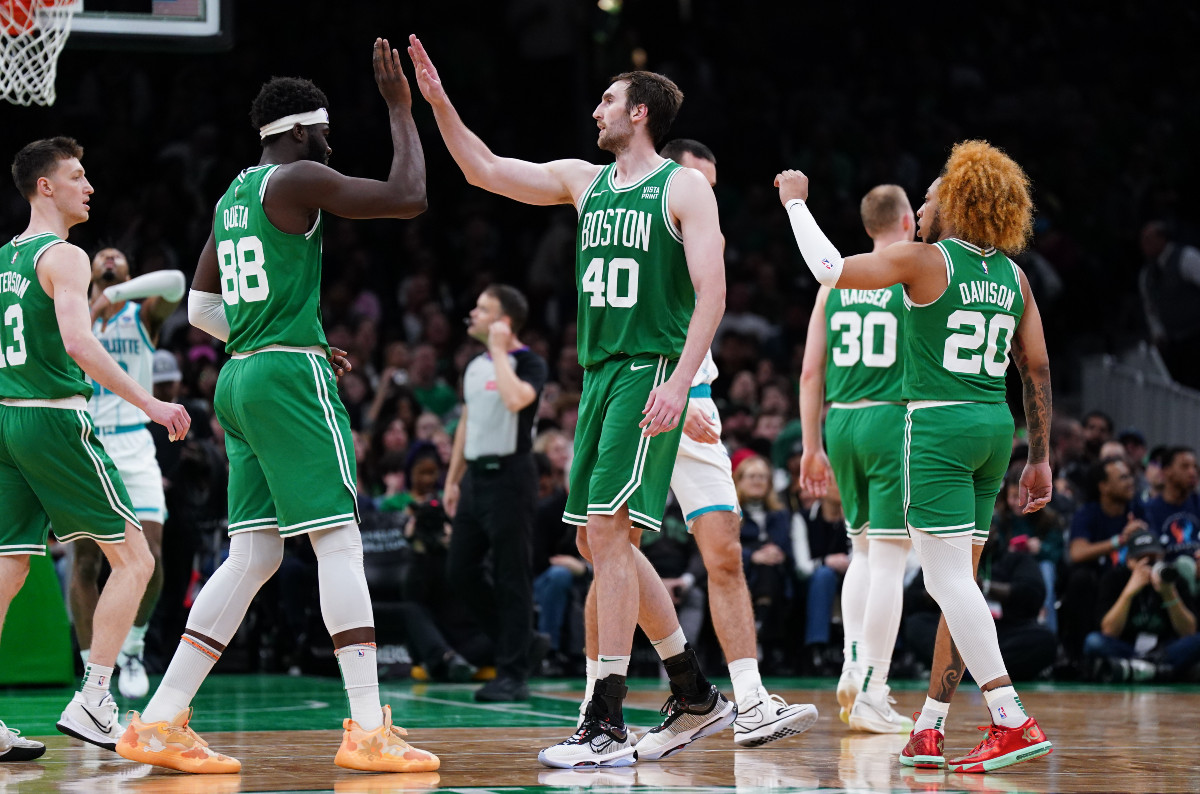Luke Kornet avec les Celtics