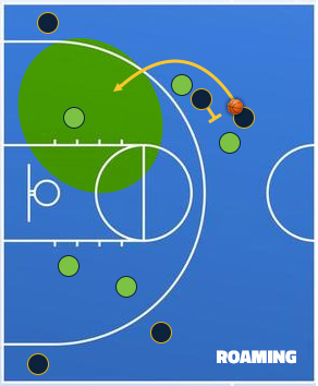 Le "roaming" de Rudy Gobert et des Wolves