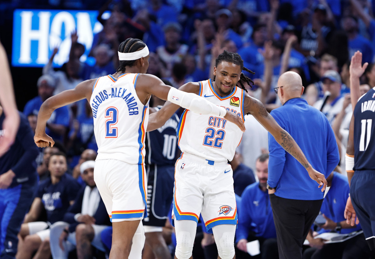Le Thunder face à Dallas