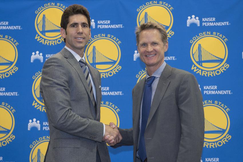 Steve Kerr et Bob Myers