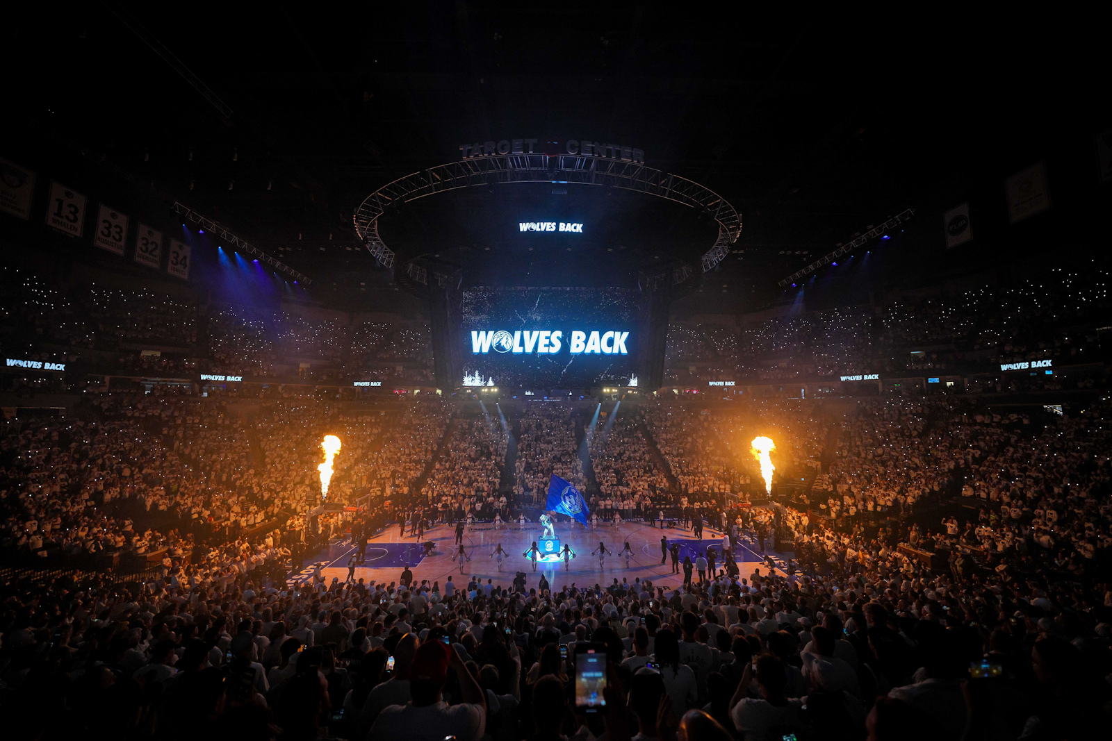 Target Center, salle des Wolves