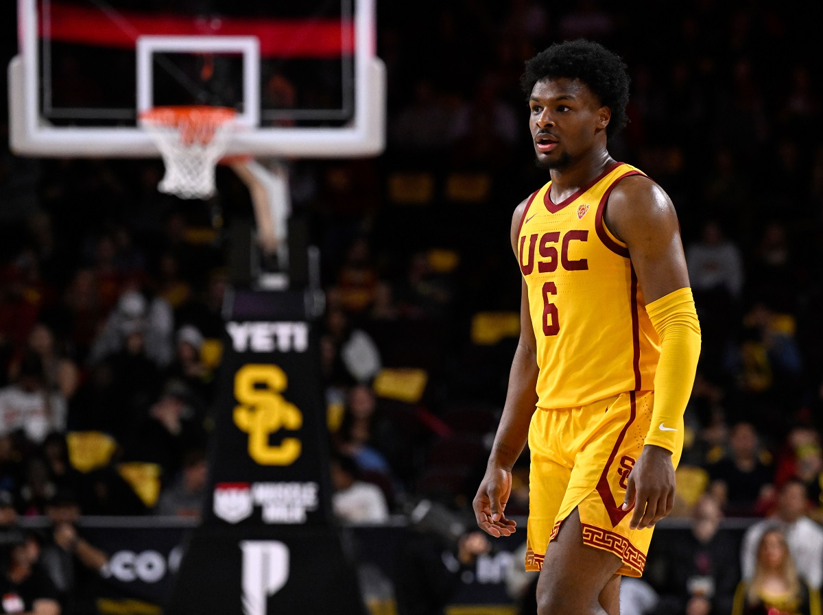 Bronny James avec USC