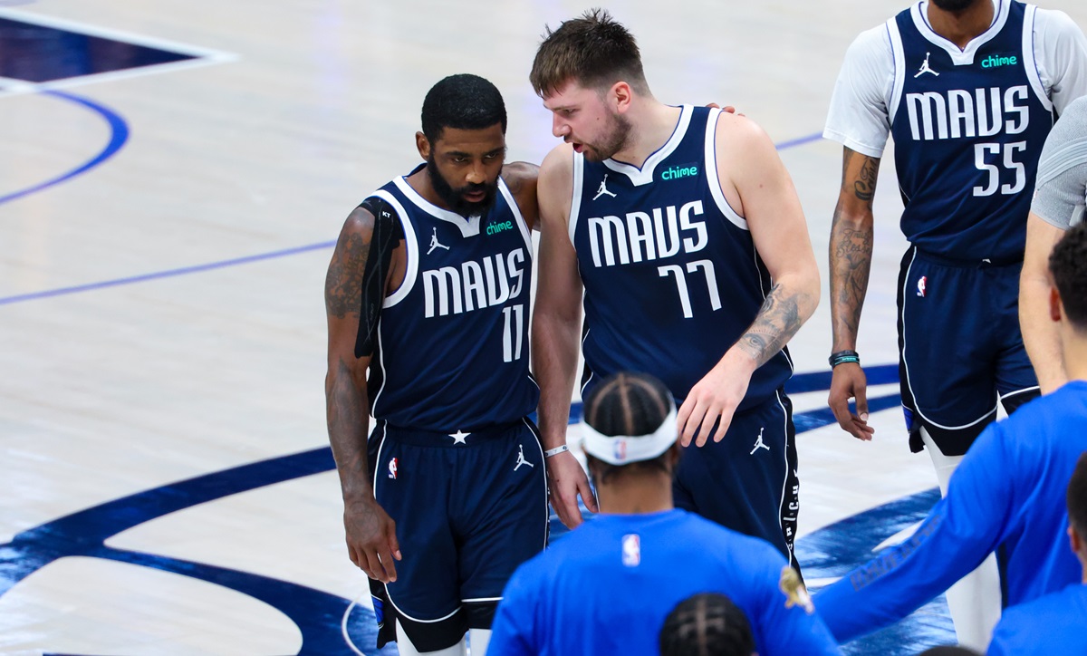 Luka Doncic et Kyrie Irving
