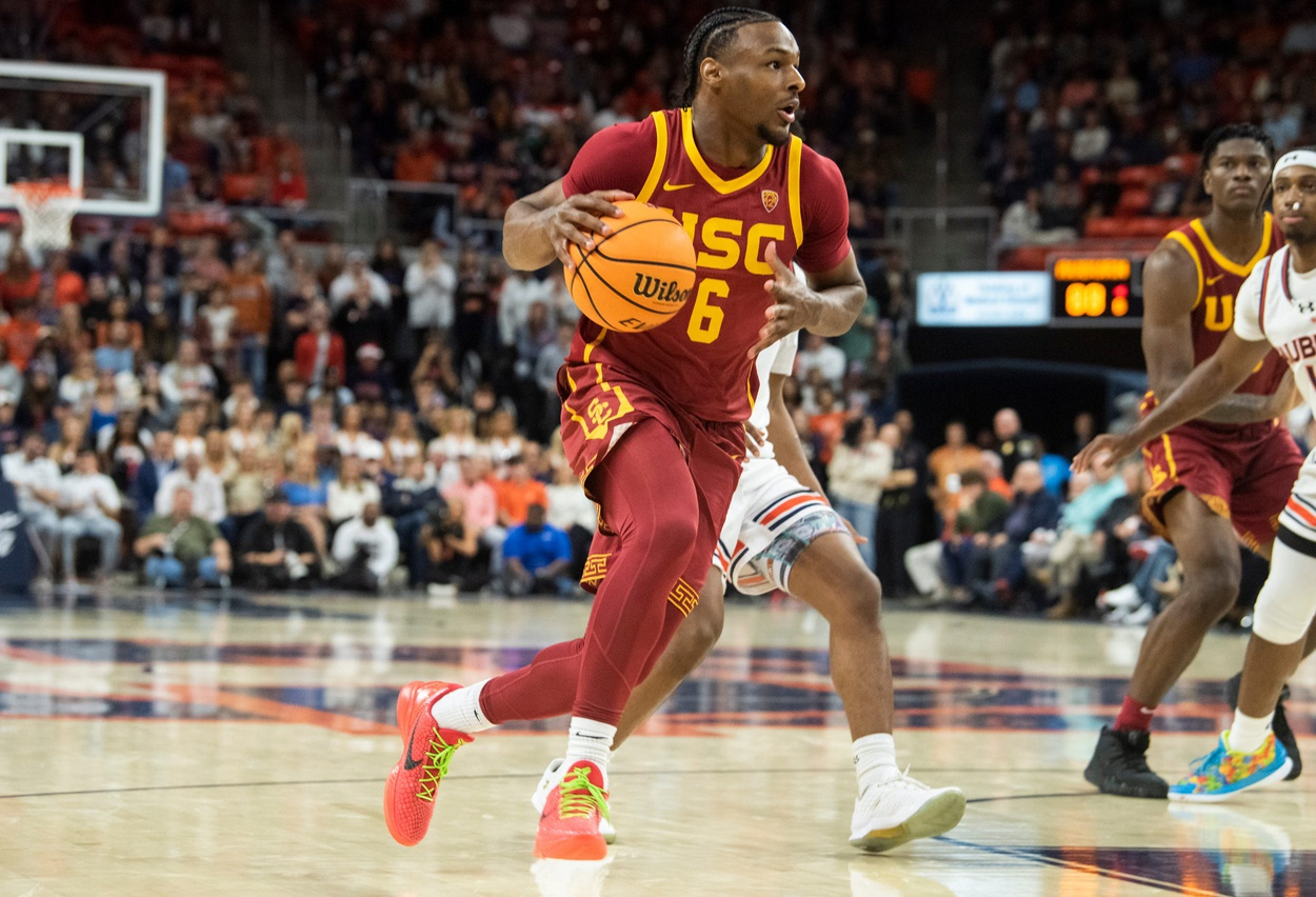 Bronny James avec USC