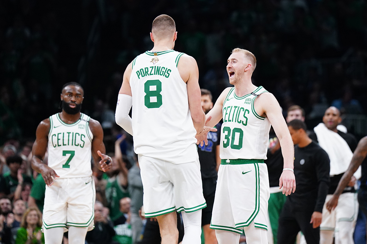 Les Celtics face aux Mavericks en Finals 2024
