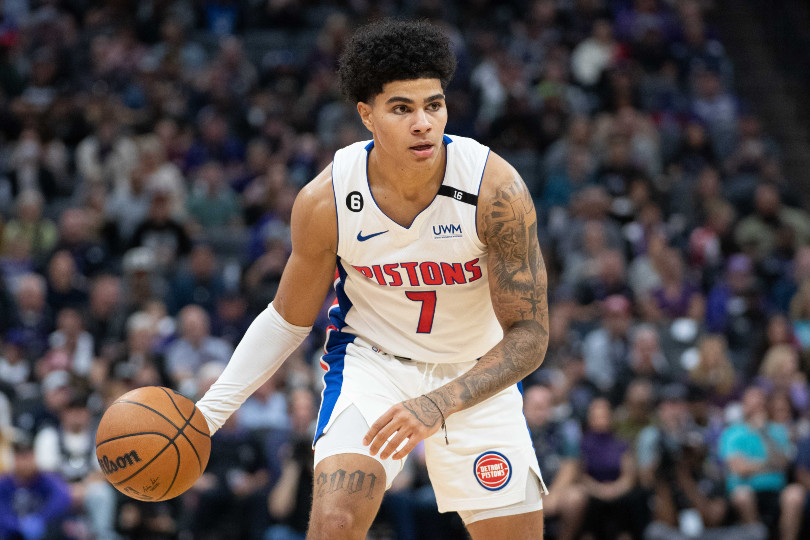 Killian Hayes avec les Detroit Pistons
