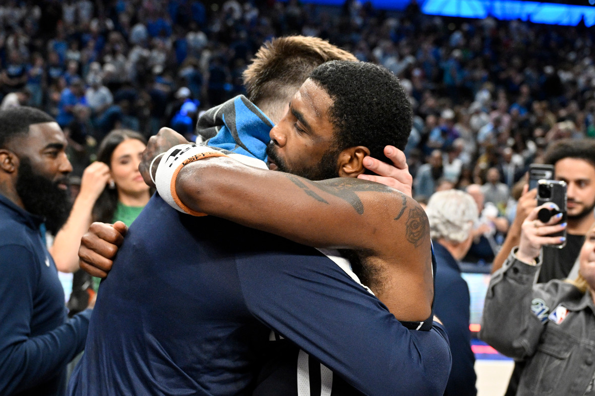 Kyrie Irving et Luka Doncic