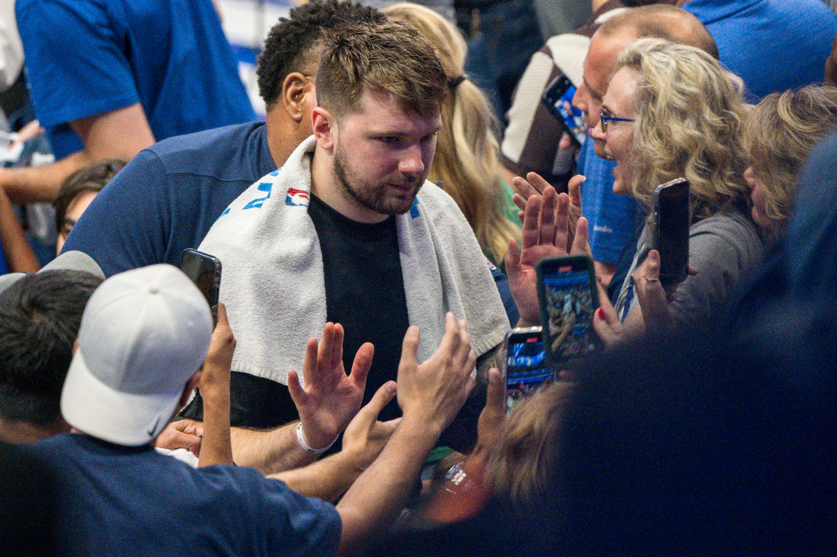 Luka Doncic avec les Mavericks