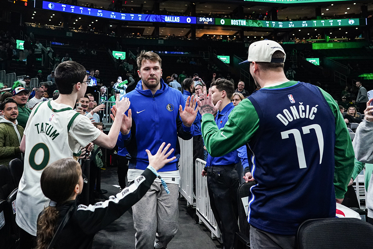 Luka Doncic au TD Garden