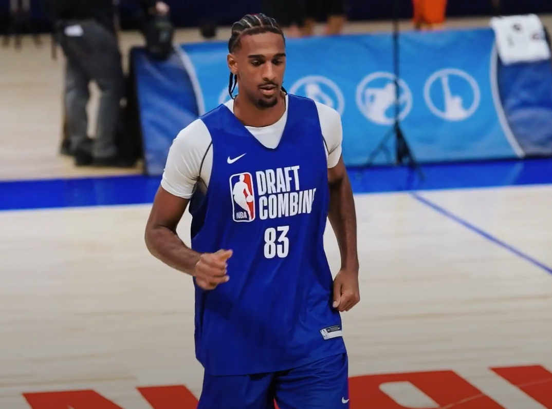 Alexandre Sarr au Draft Combine