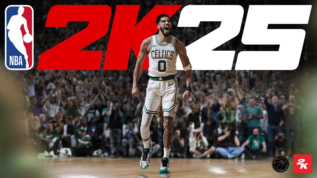 La jaquette de NBA 2K25 avec Jayson Tatum