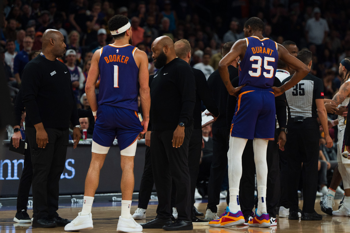 Devin Booker et Kevin Durant