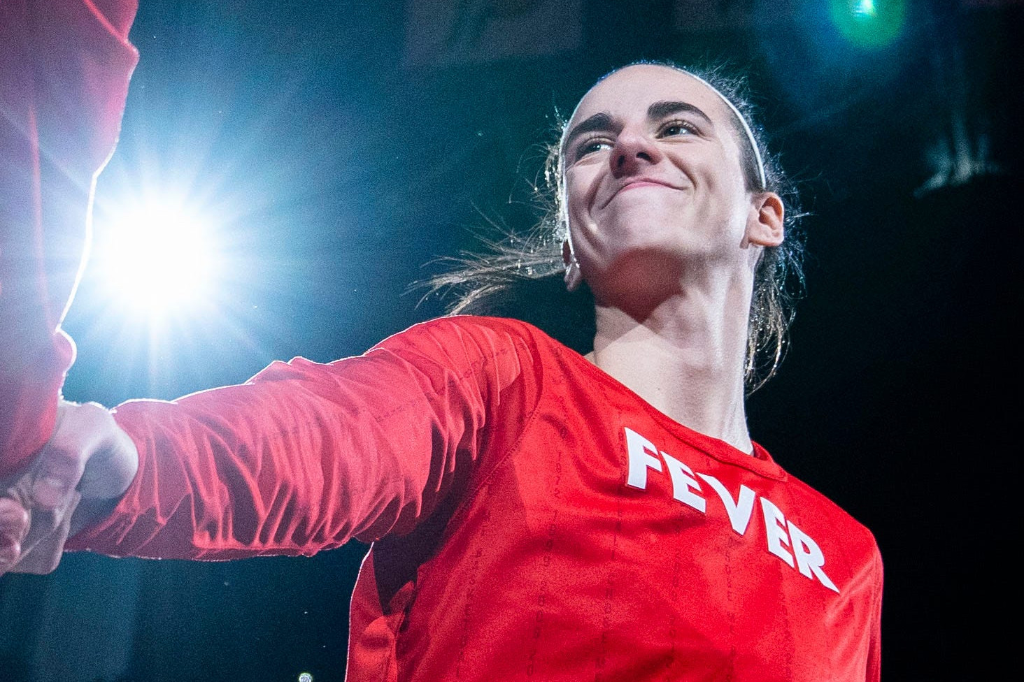 Caitlin Clark avec l'Indiana Fever