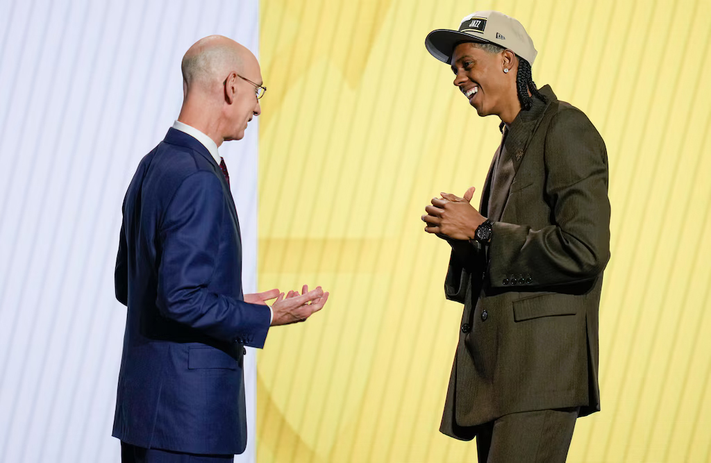 Cody Williams et les rookies de Utah