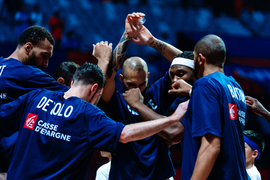 Nicolas Batum et les Bleus