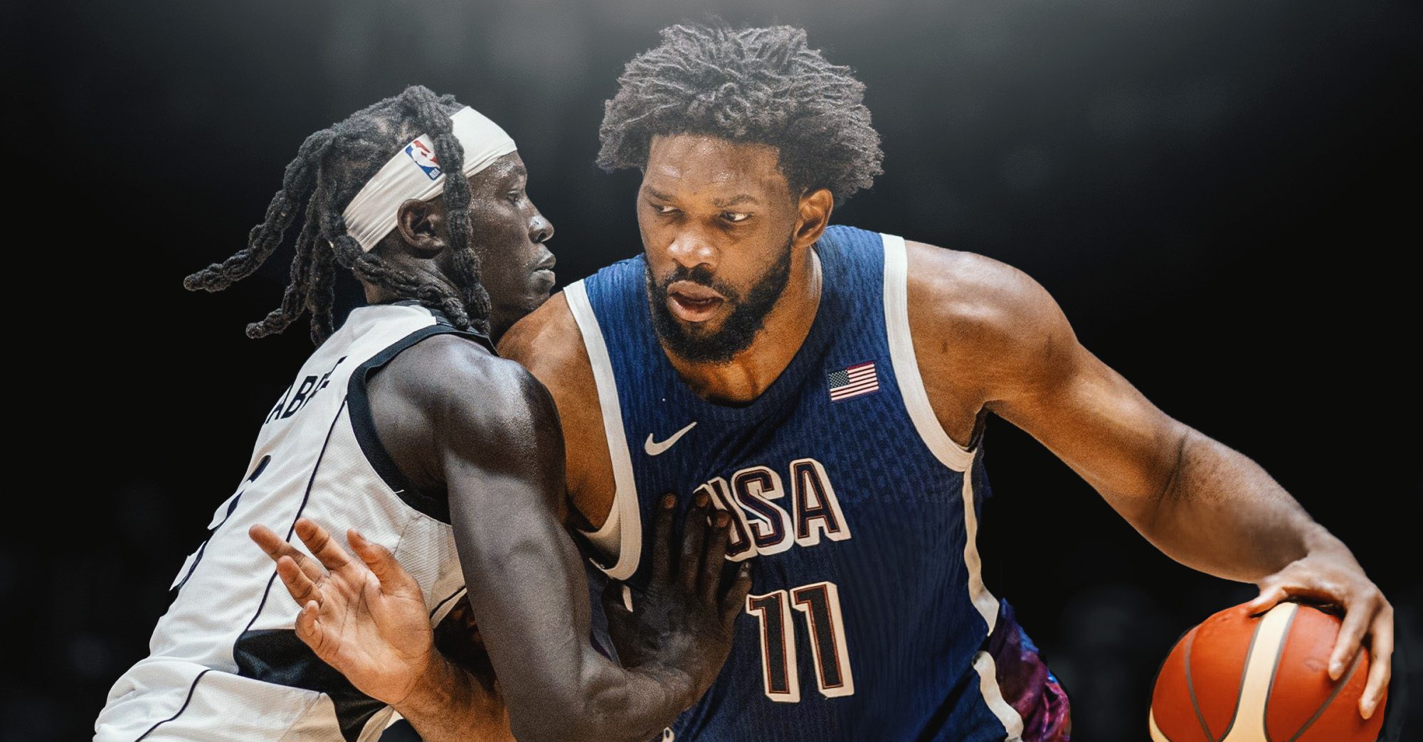 Joel Embiid face au Soudan du Sud