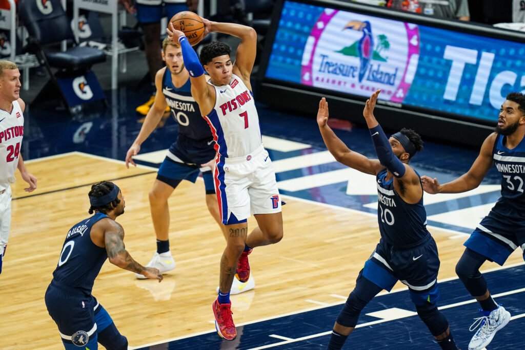 Killian Hayes avec les Pistons