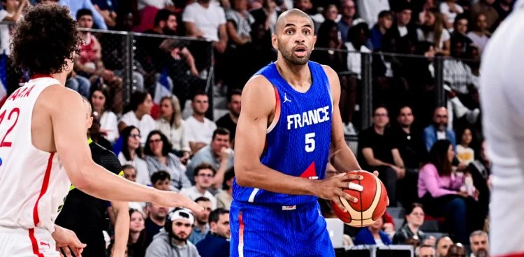Nicolas Batum avec les Bleus