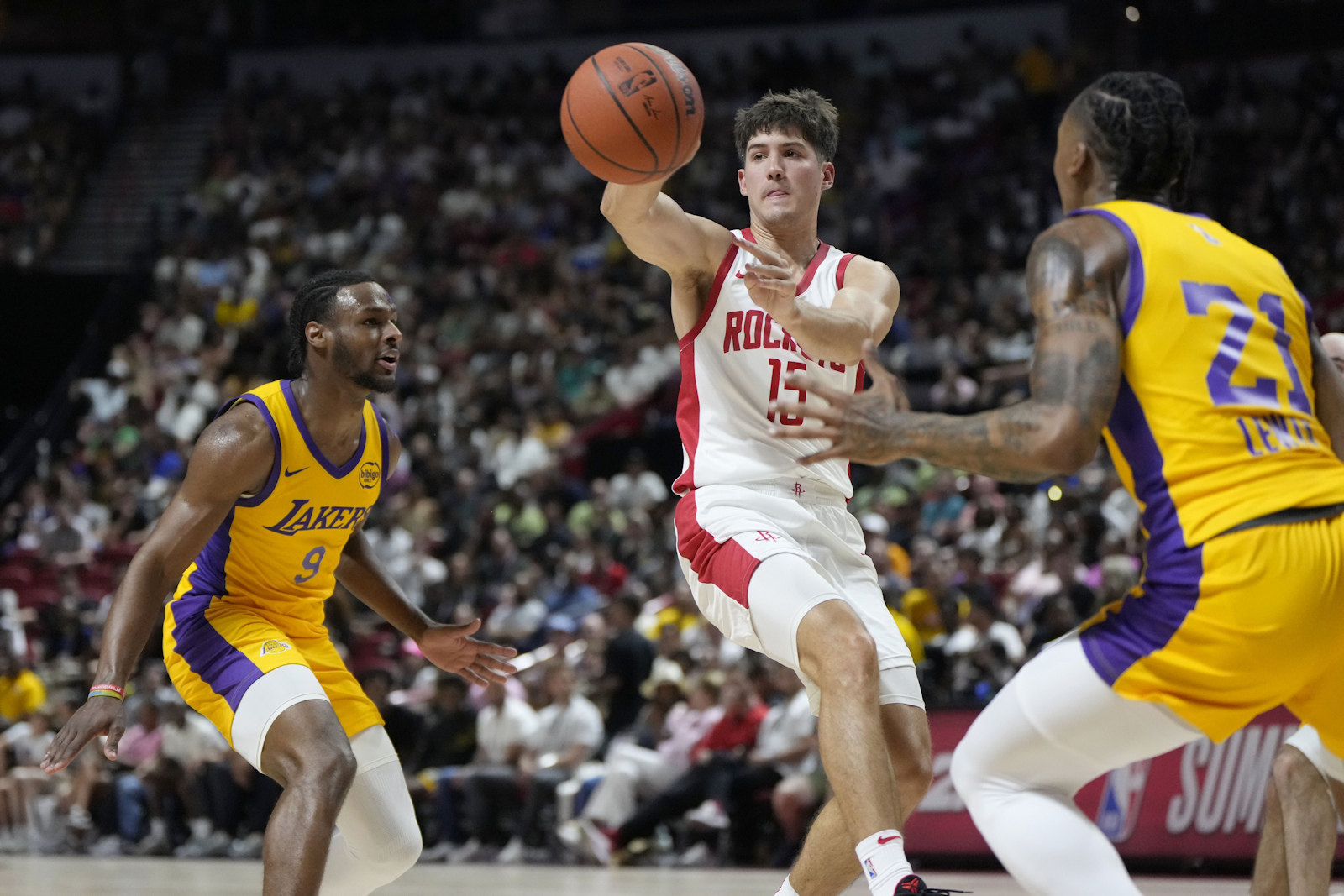 Reed sheppard Bronny James