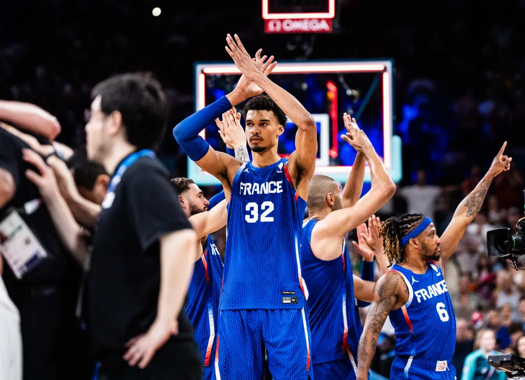 Victor Wembanyama et les Bleus