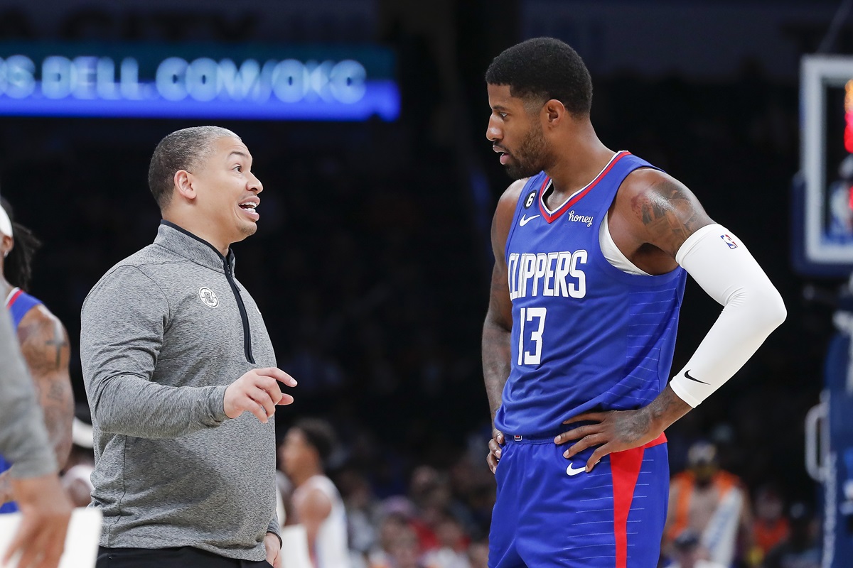 Tyronn Lue et Paul George