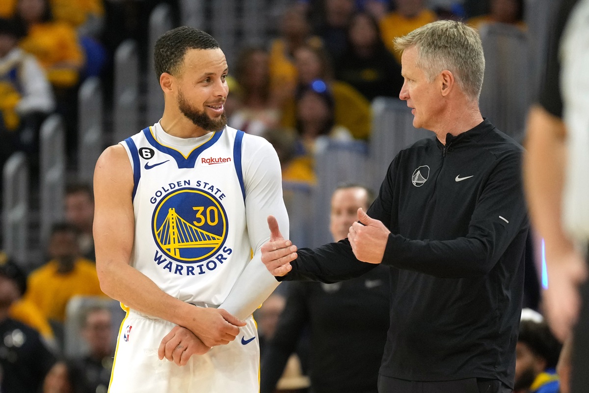 Kerr et Curry Warriors