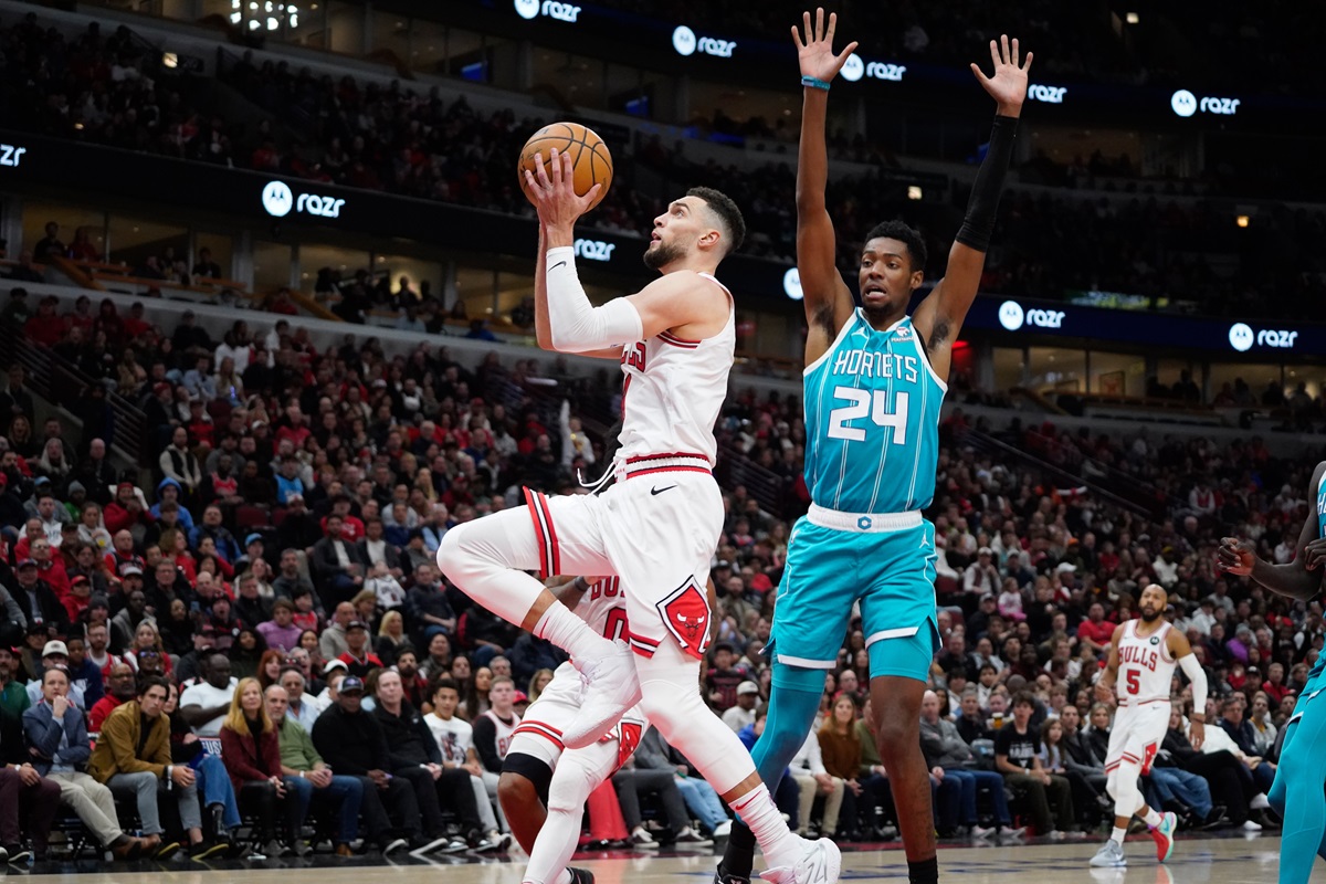 Zach LaVine avec les Bulls