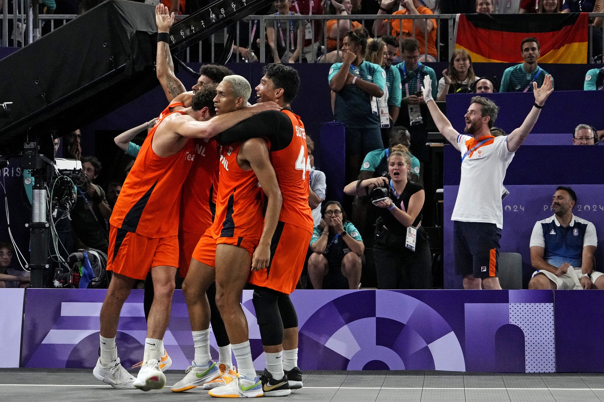 Les Pays-Bas en 3x3 face à la France