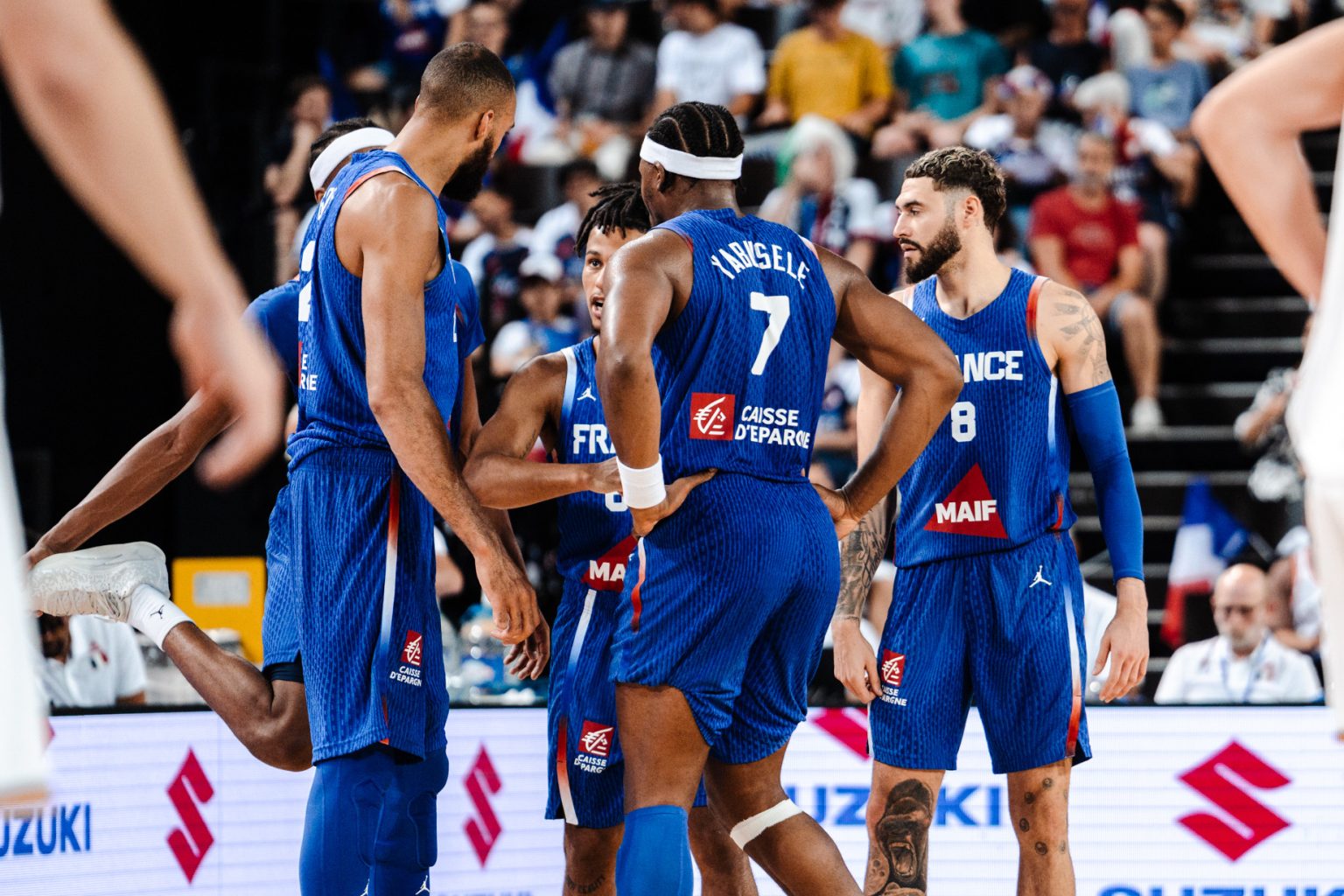 La France affronte l'Allemagne