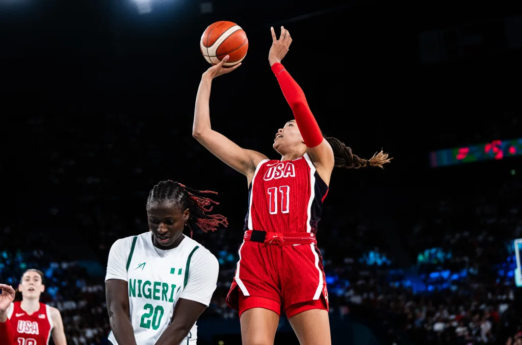 Team USA face au Nigeria