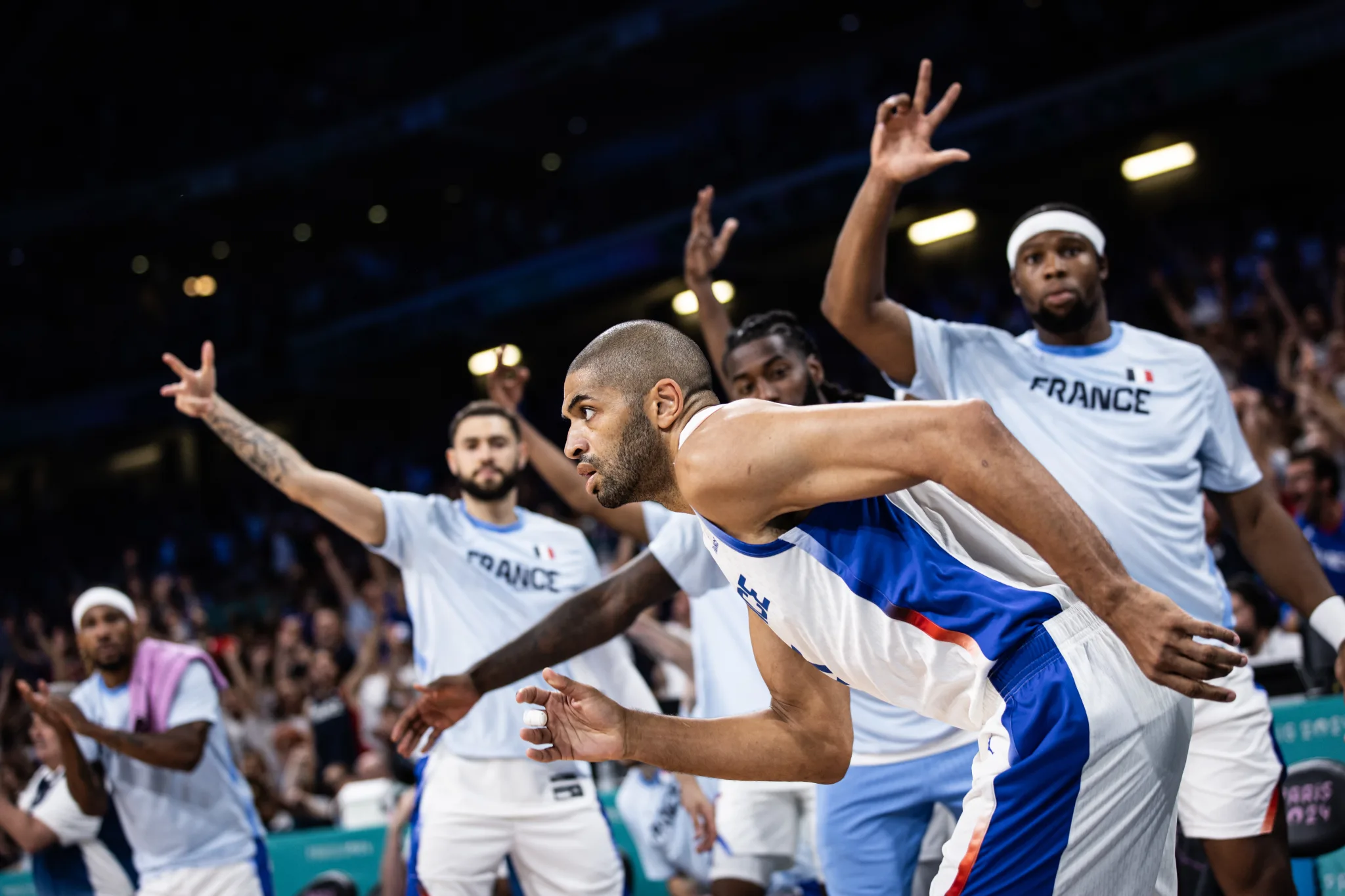 Nicolas Batum et les Bleus défient le Canada