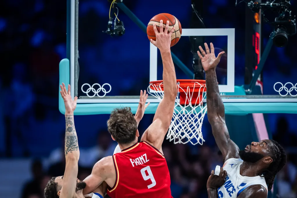 Franz Wagner avec l'Allemagne face à la France