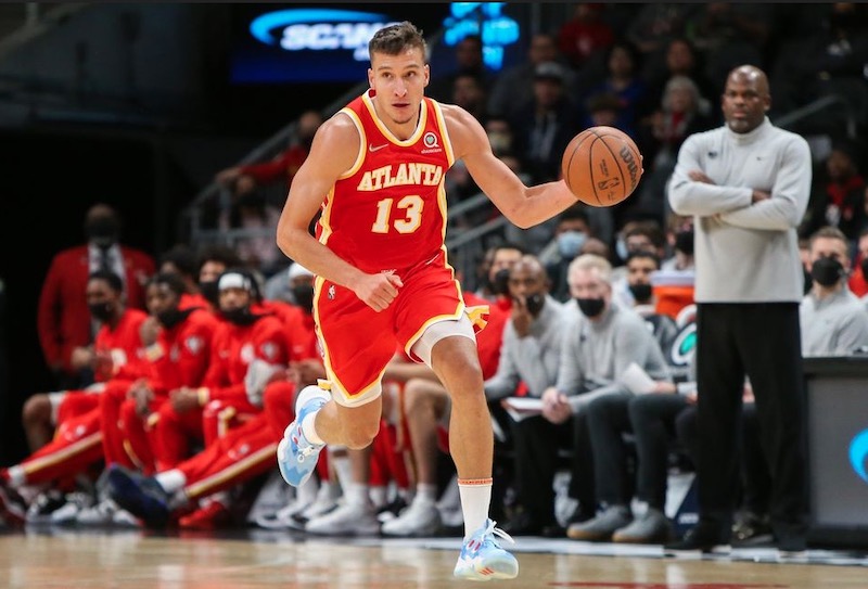 Bogdan Bogdanovic avec les Hawks
