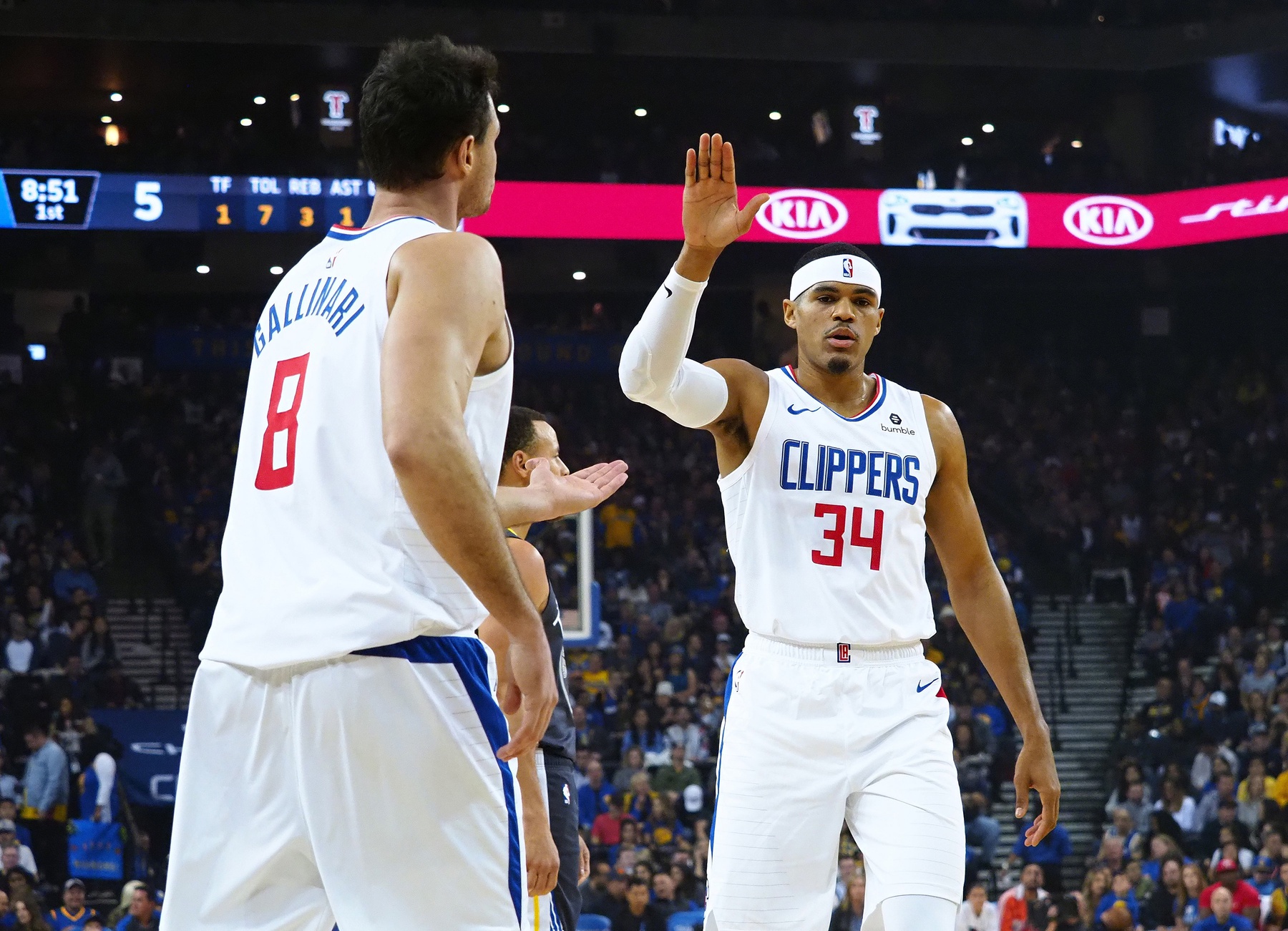 Danilo Gallinari et Tobias Harris, deux joueurs qui n'ont pas été All-Star