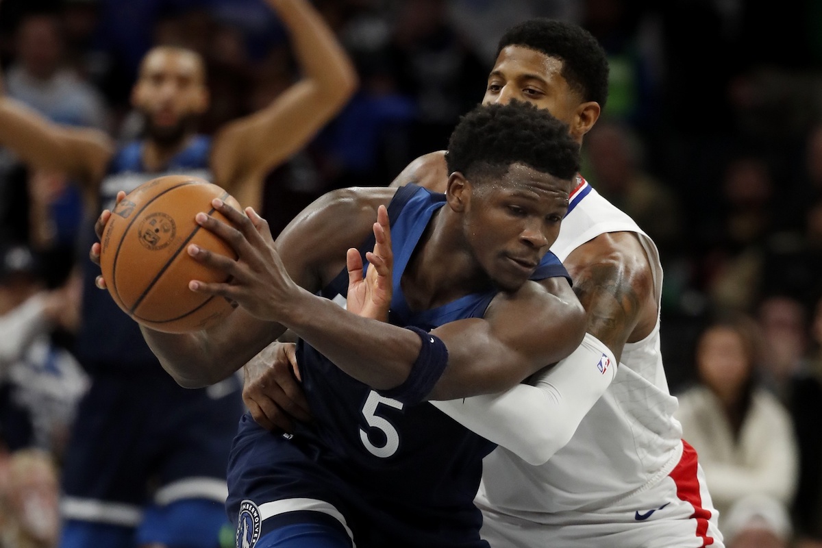 Paul George - Anthony Edwards