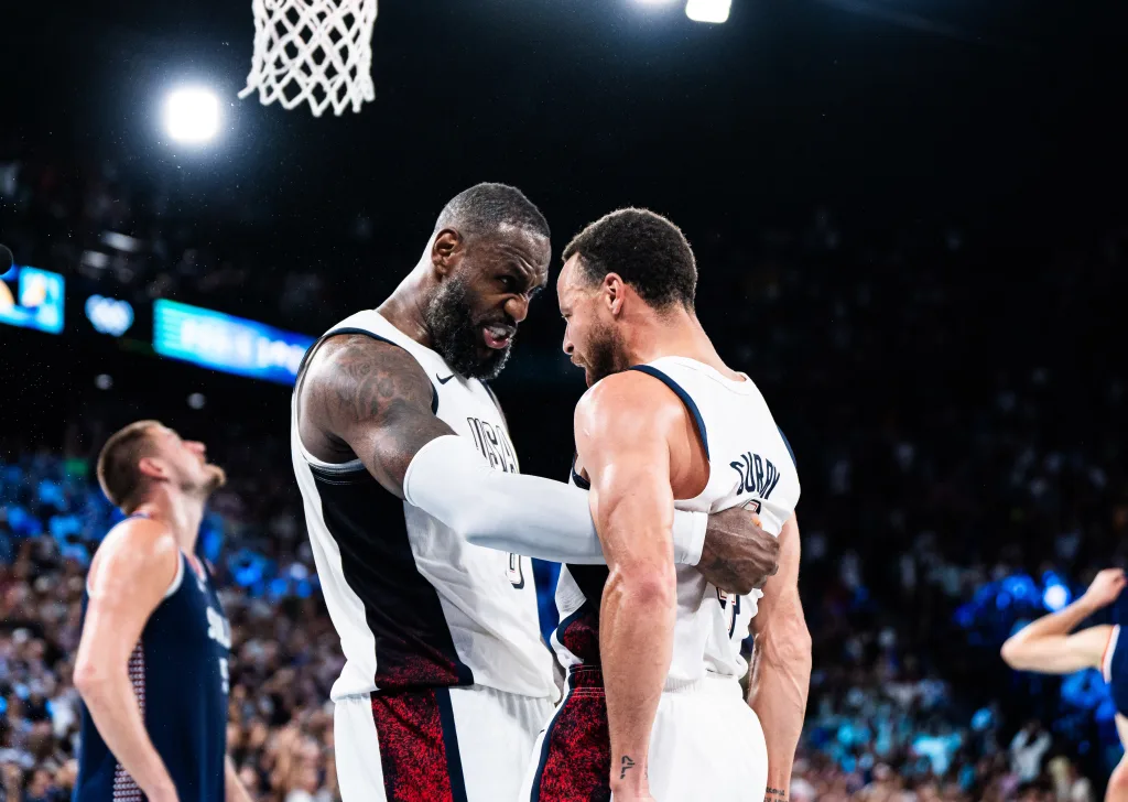 Stephen Curry et LeBron James