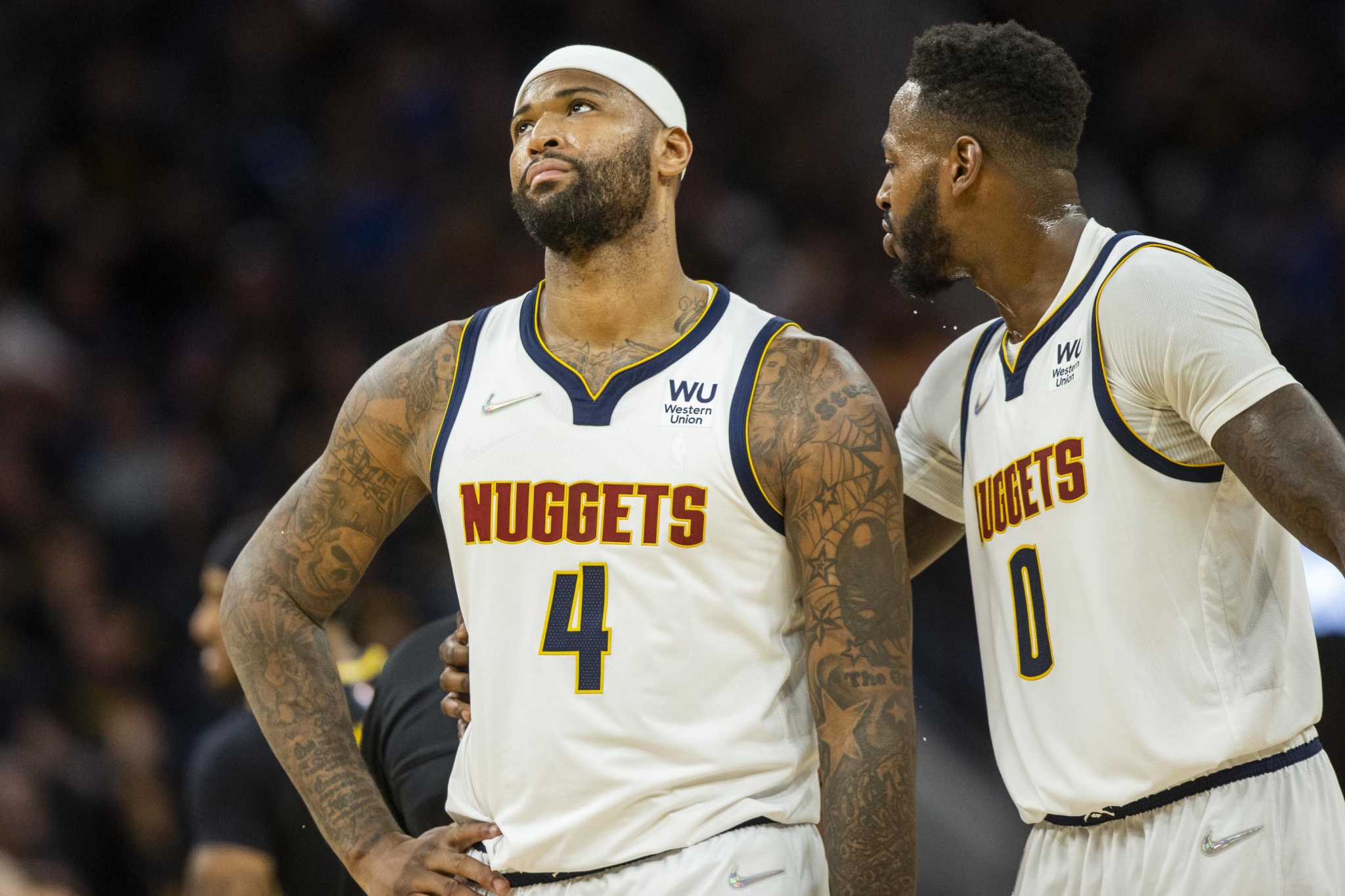 DeMarcus Cousins avec les Denver Nuggets