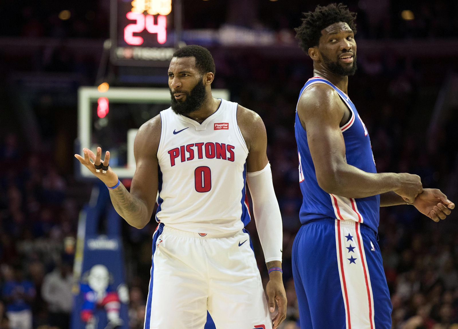 Andre Drummond Joel Embiid