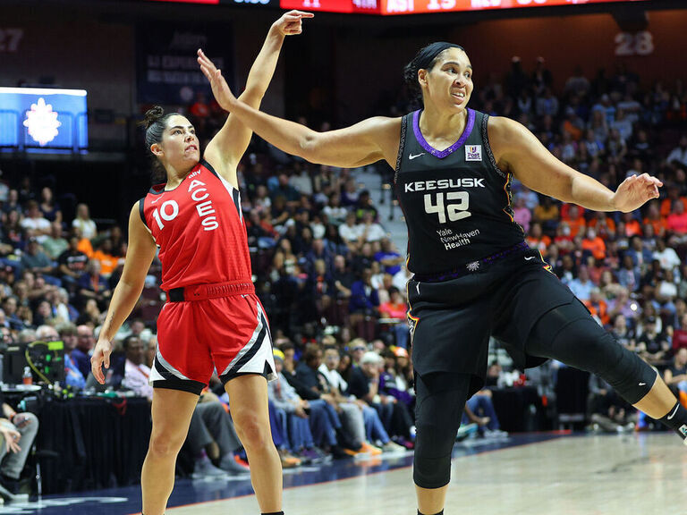 Kelsey Plum avec les Las Vegas Aces