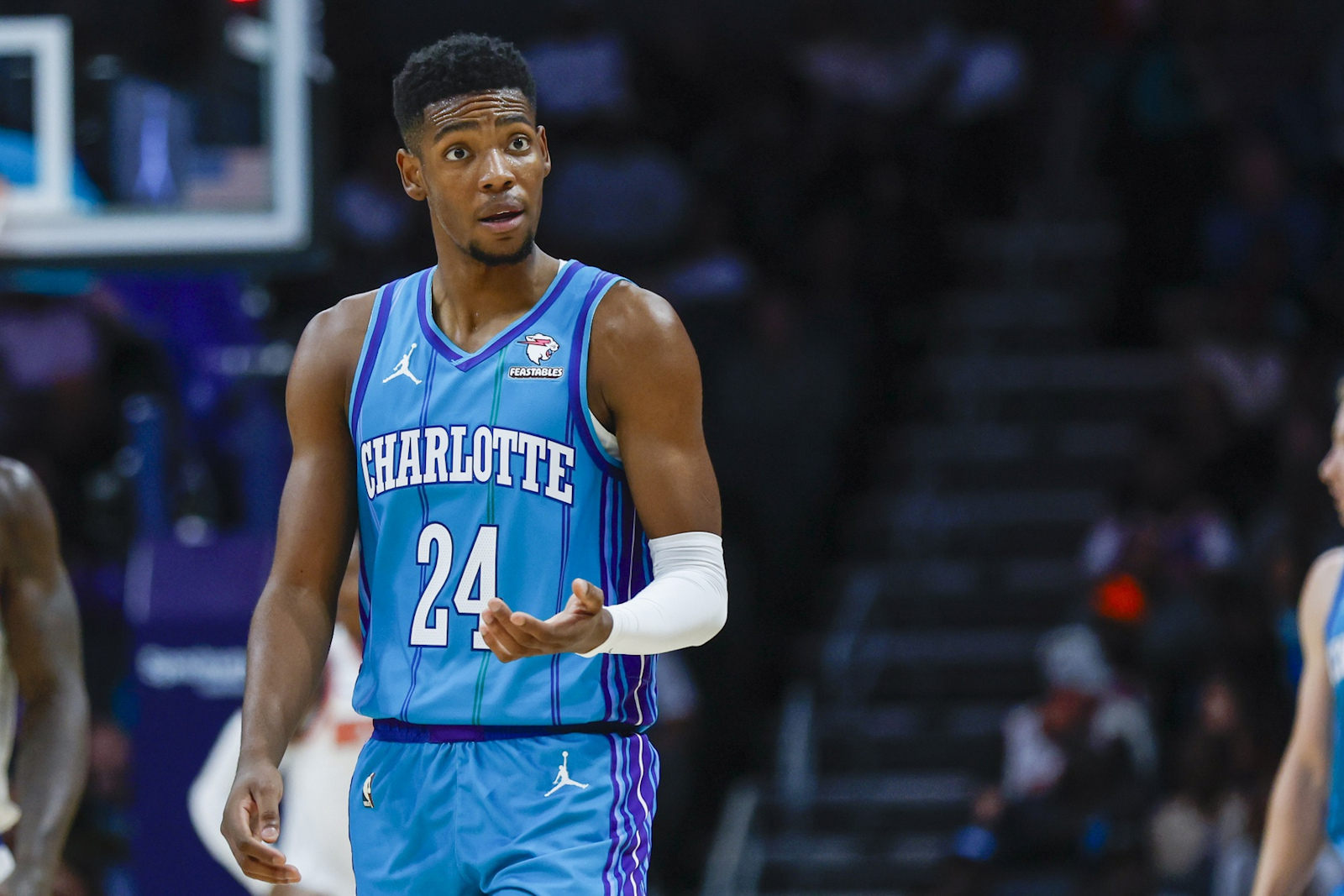 Brandon Miller avec les Charlotte Hornets