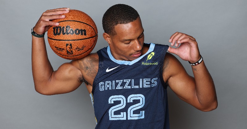 Le "patch" Robinhood des Memphis Grizzlies