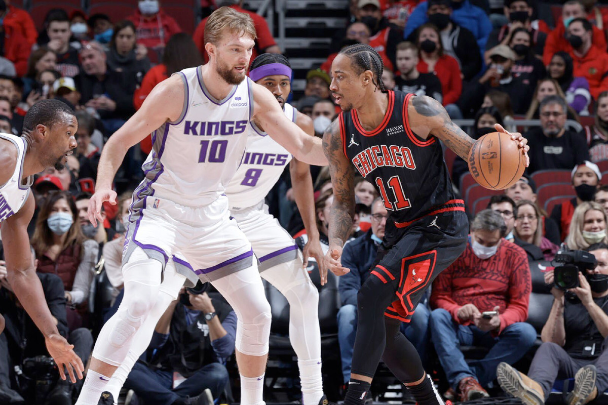 Domantas Sabonis et DeMar DeRozan