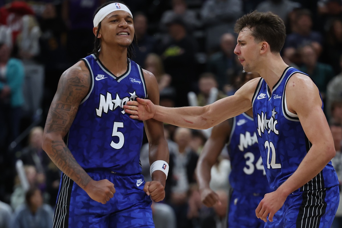 Paolo Banchero et Franz Wagner avec l'Orlando Magic