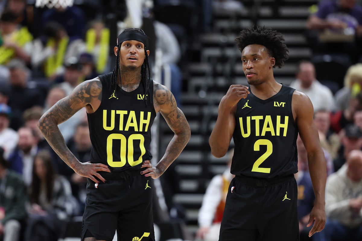 Jordan Clarkson et Collin Sexton Utah