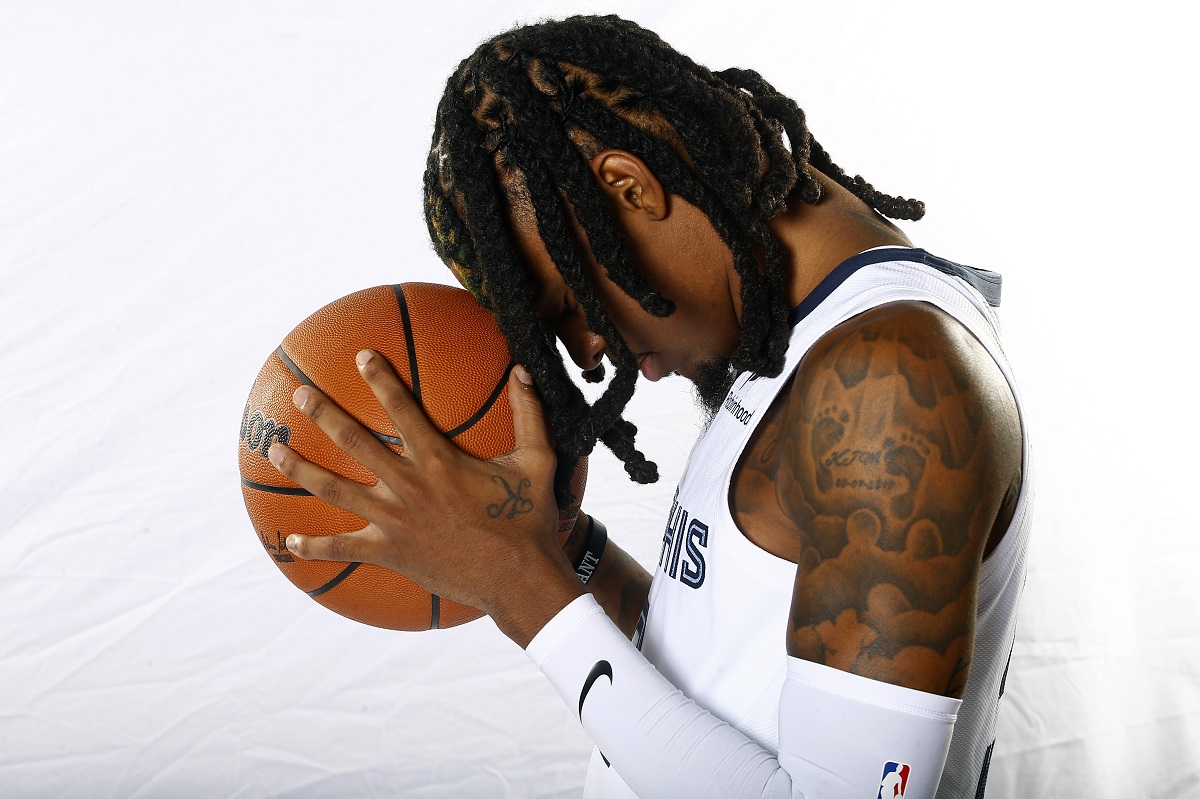 Ja Morant avec les Memphis Grizzlies